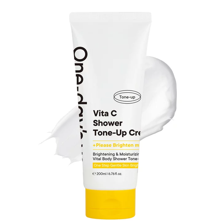 Brightening Shower Tone-Up Cream, 200ml, 1pack