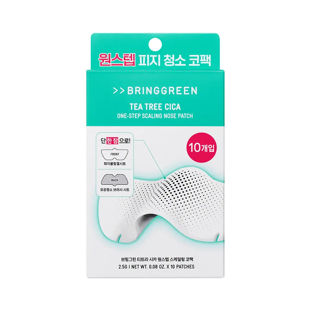 Tea Tree Cica One-Step Scaling Nose Patch, 10ea, 1pack