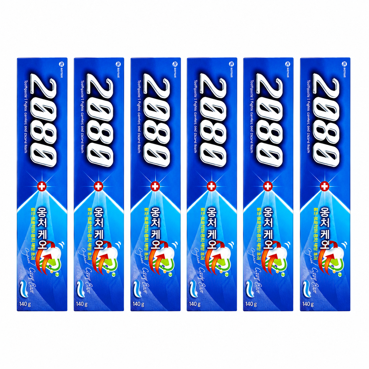 Original Toothpaste [Alpha Blue], 140g, 6ea, 1pack