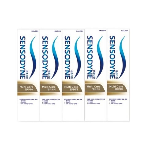 Multi Care Toothpaste, 100g, 5ea, 1pack