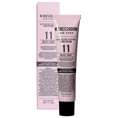 Perfume Hand Cream No.11 White Soap, 50ml, 1pack