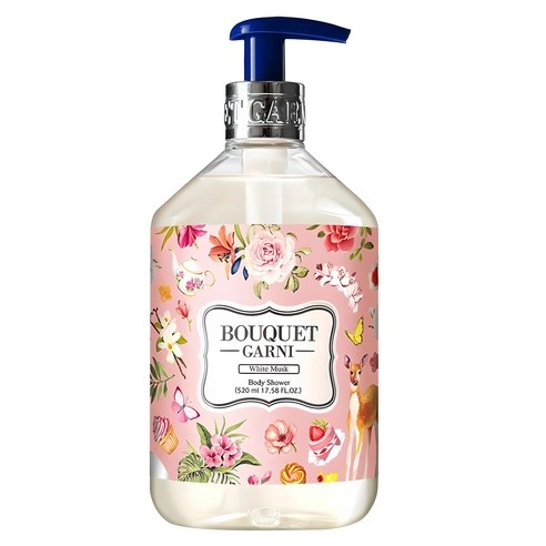 White Musk Body Wash, 520ml, 1pack