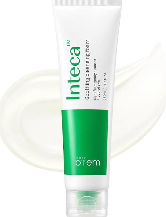 Inteca Soothing Cleansing Foam, 150ml, 1pack