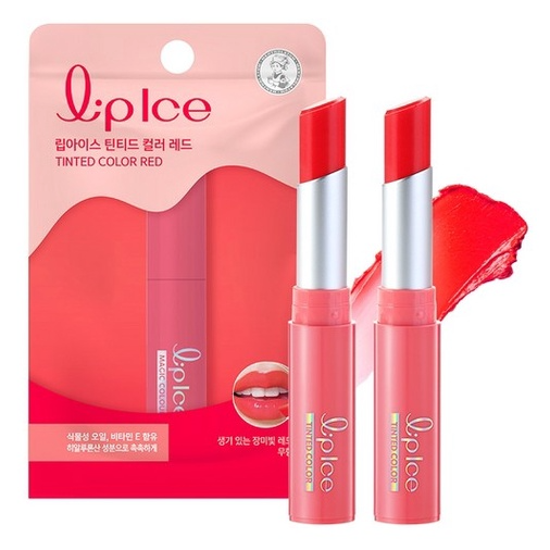 LipIce Tinted Color, 2g, 2ea, 1pack