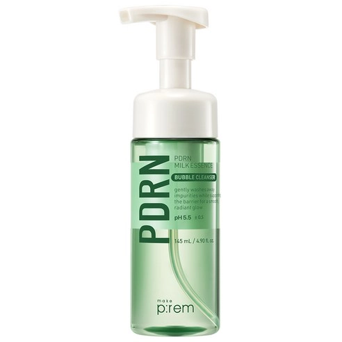 PDRN Milk Essence Bubble Cleanser, 145ml, 1pack