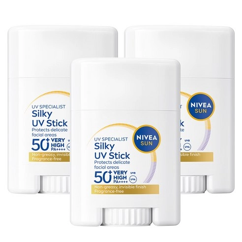 UV Specialist Silky UV Stick  [SPF50+/PA++++], 15g, 3ea, 1pack