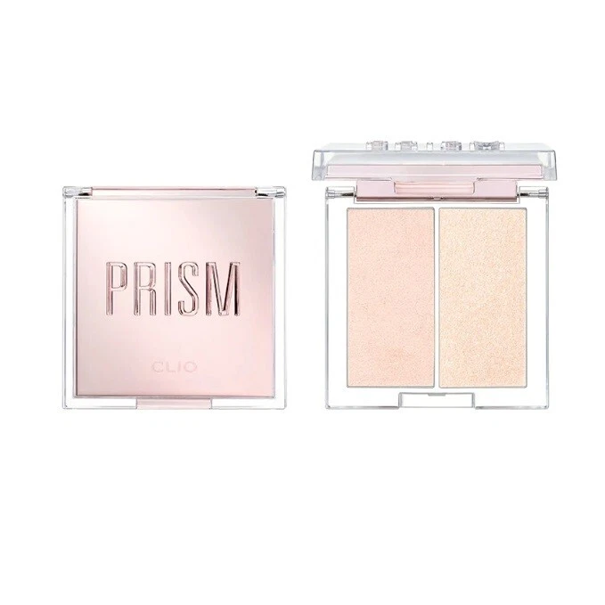 Prism Highlighter Duo, 01 Cream Fizz, 1pack
