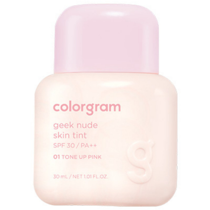 Geek Nude Skin Tint, 30ml, 01 Tone Up Pink, 1pack