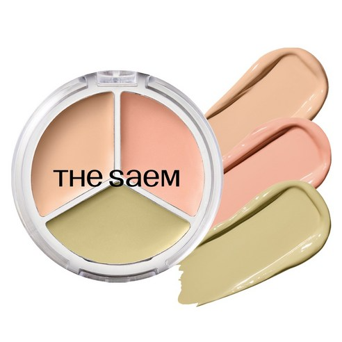 Cover Perfection Triple Pot Concealer Glow, 6g, 21N, 1pack