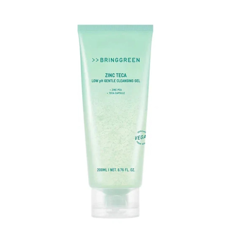 Zinc Teca Low pH Gentle Cleansing Gel, 200ml, 1pack
