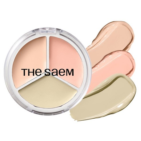 Cover Perfection Triple Pot Concealer Glow, 6g, 19C, 1pack - Image 1