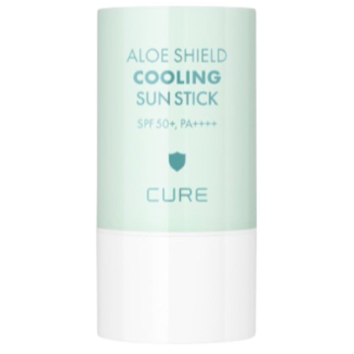 Cure Aloe Shield Cooling Sun Stick [SPF50+/PA++++], 23g, 1pack