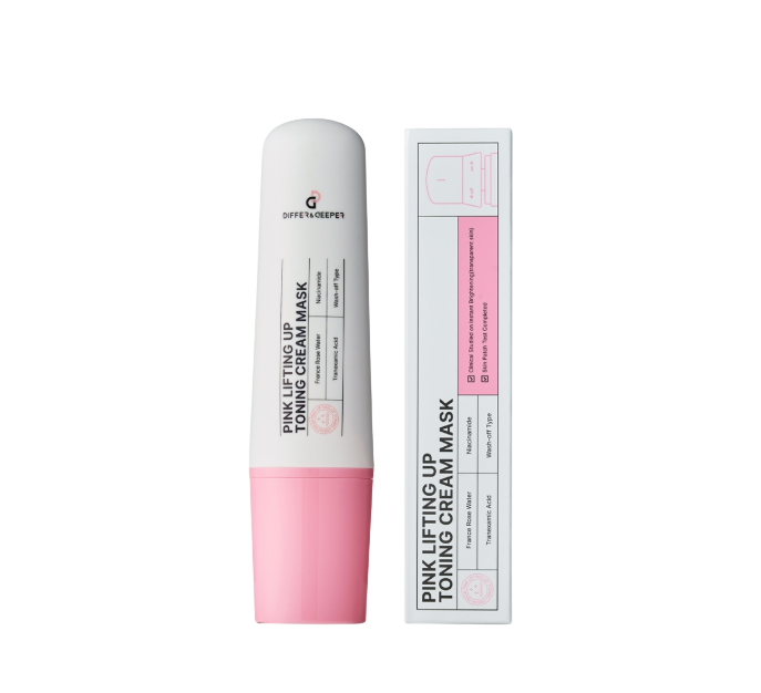 Pink Lifting Up Toning Cream Mask, 100g, 1pack