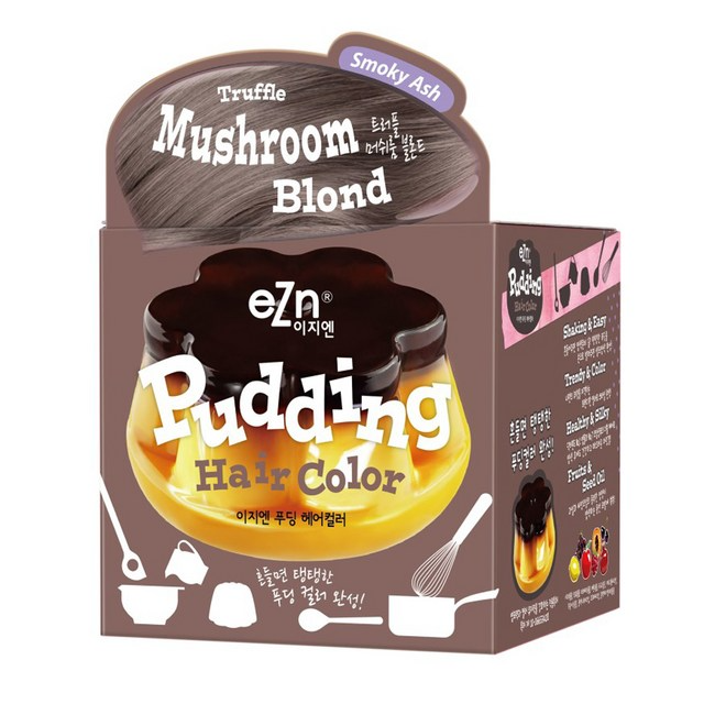Pudding Hair [Truffle Mushroom Blonde] 70mlx2ea