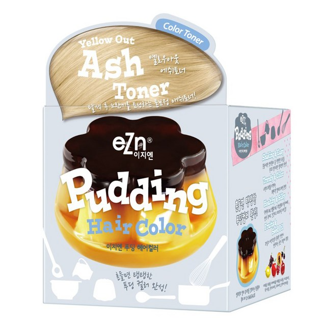 Pudding Hair [Yellow Out Ash Toner] 70mlx2ea