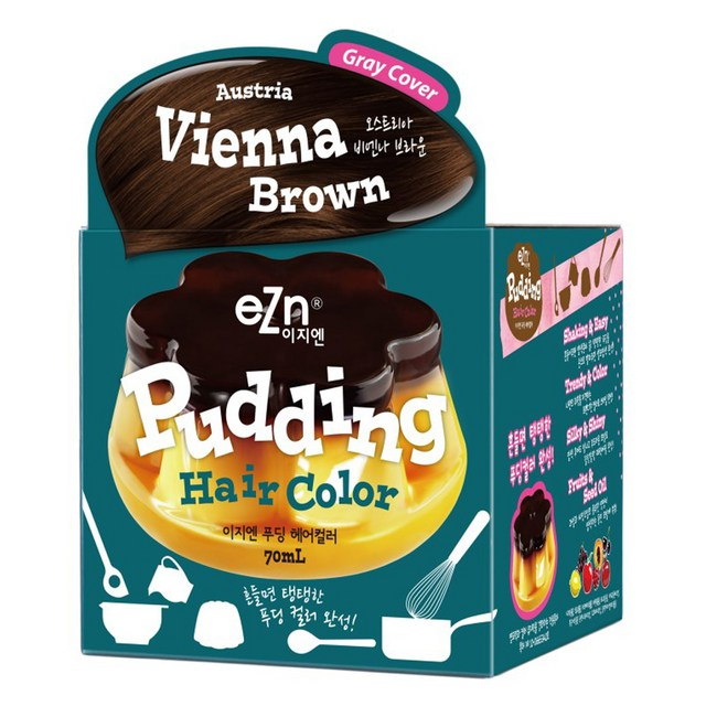 Pudding Hair [Austria Vienna Brown] 70mlx2ea